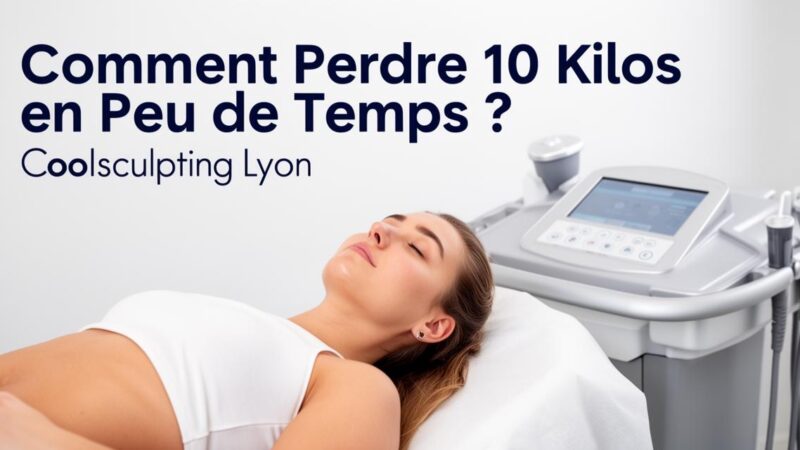Comment Perdre 10 Kilos en Peu de Temps ? Coolsculpting Lyon : Tracking Numérique et Suivi de Votre Transformation